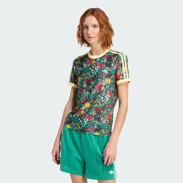  ÁO THUN NỮ 3 SỌC ADIDAS ORIGINALS X LIBERTY LONDON 