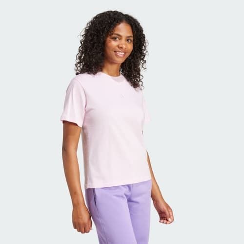  Áo T-shirt Nữ Adidas Cotton Logo Nhỏ Essentials - JI6073 