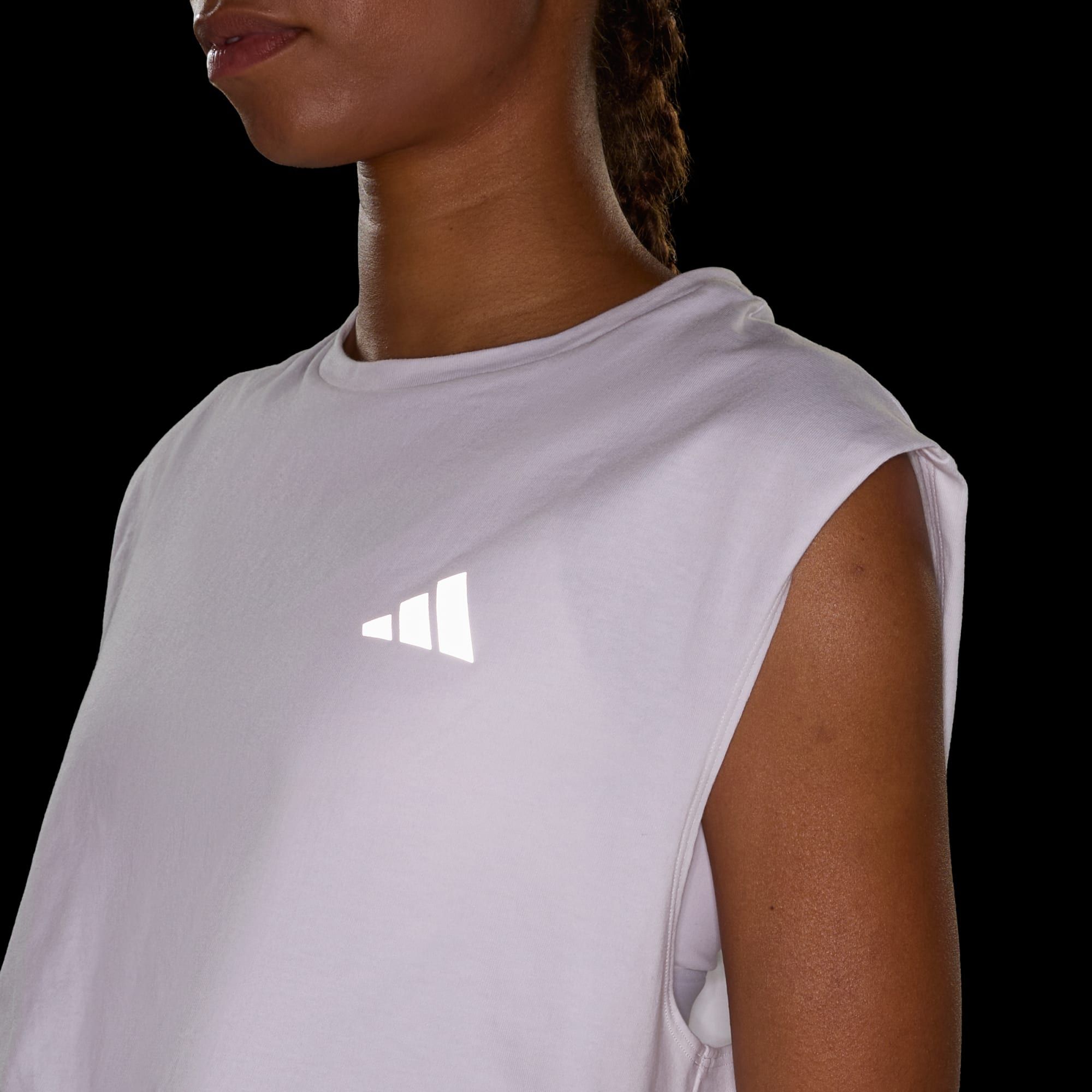  Áo Thun Nữ Crop Top Adi365 Running Essentials 
