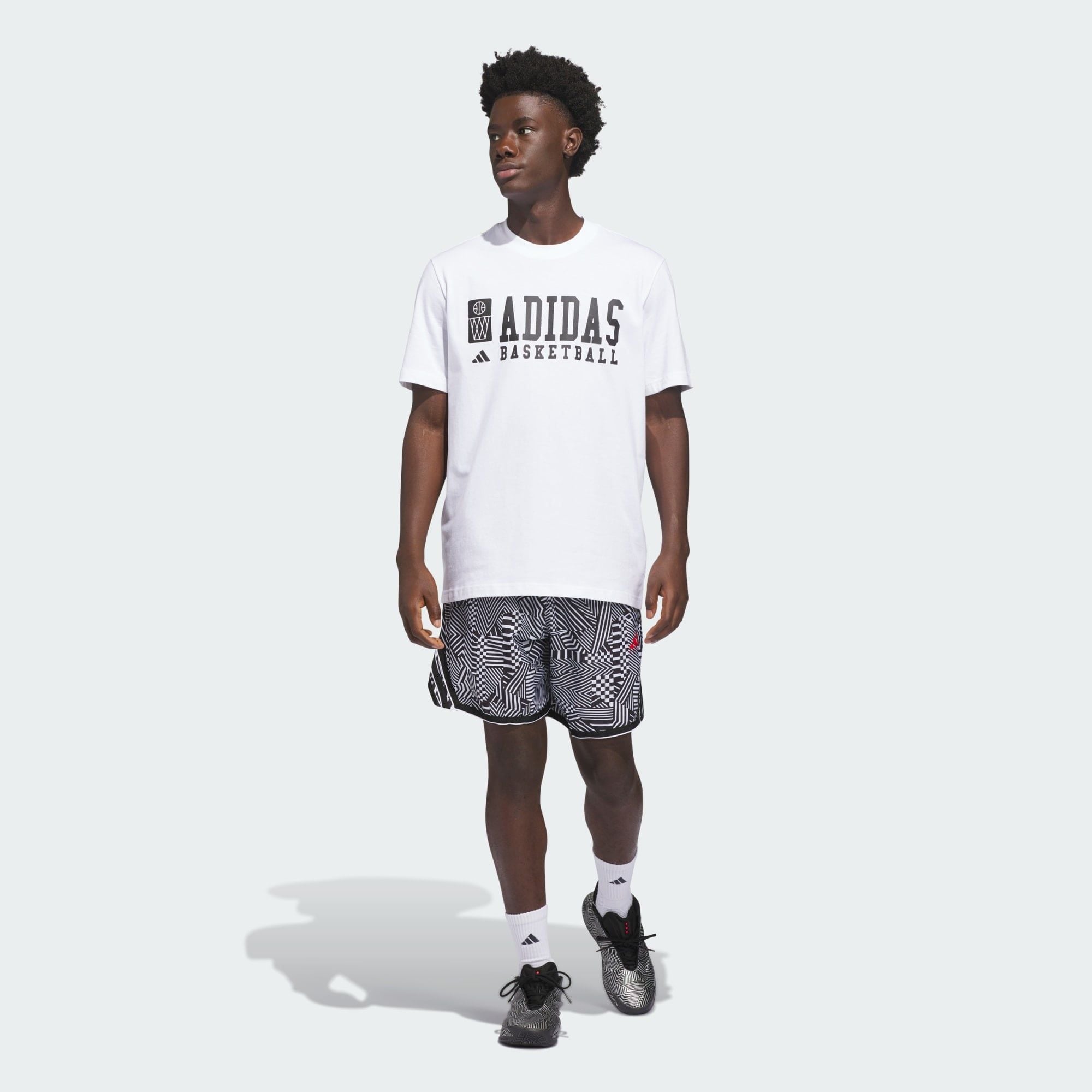  ÁO THUN NAM GRAPHIC ADIDAS BASKETBALL 