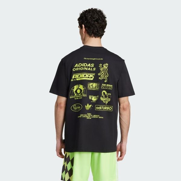  Áo Thun Nam Logo Ba Lá dáng tiêu chuẩn 