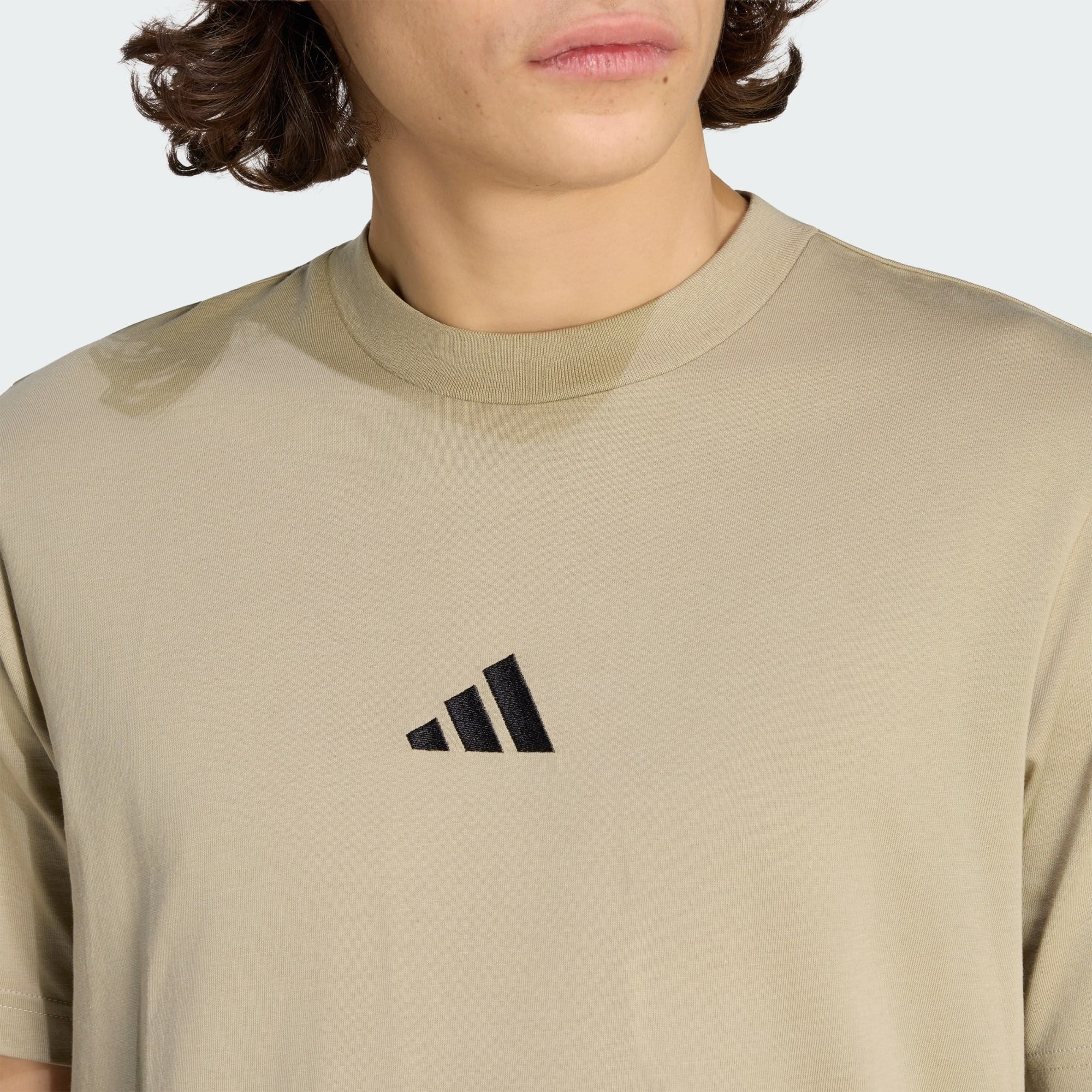  ÁO THUN NAM ADIDAS SINGLE JERSEY LOGO NHỎ ESSENTIALS - KC0905 