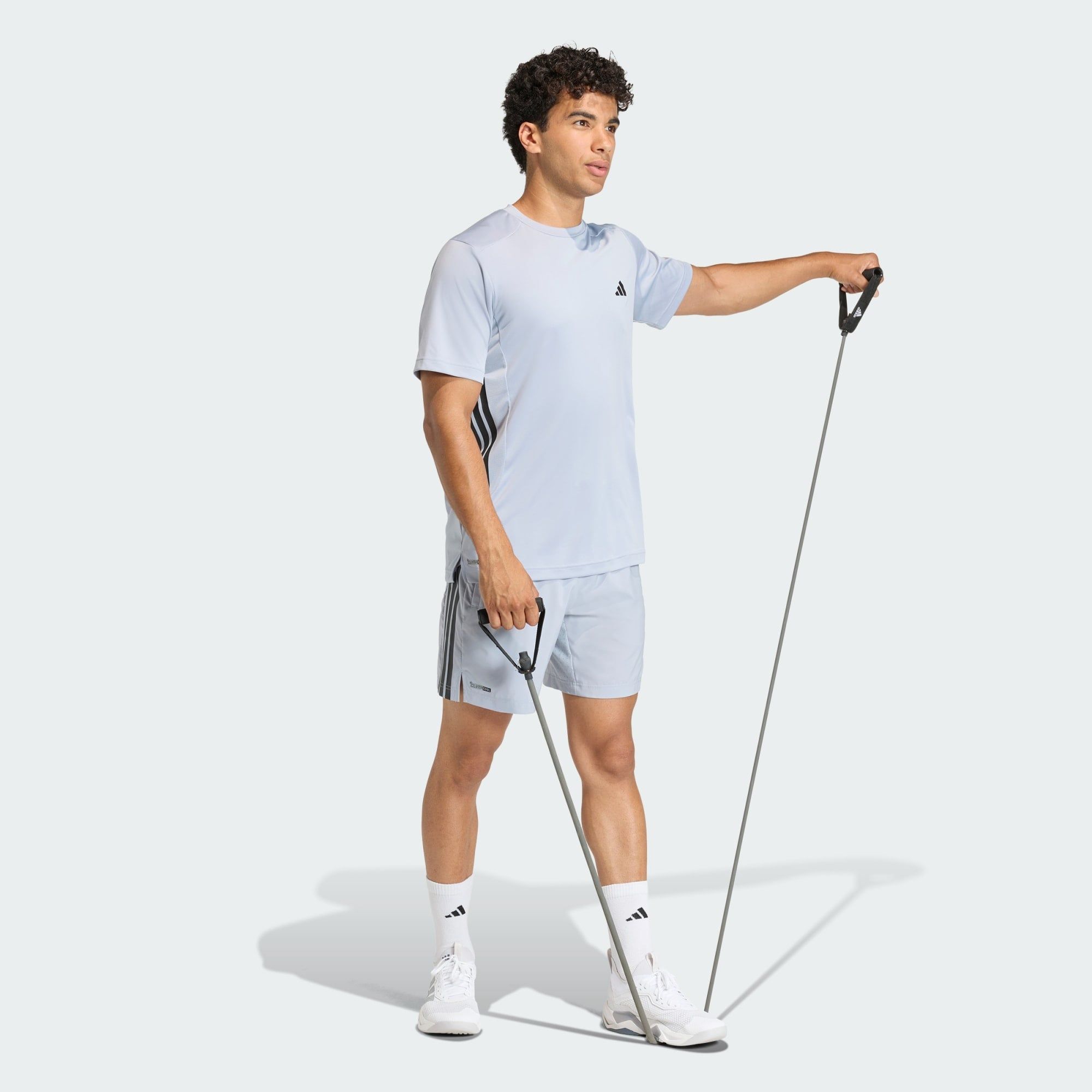  Áo Thun Nam Tech Essentials Workout 3 Stripes 
