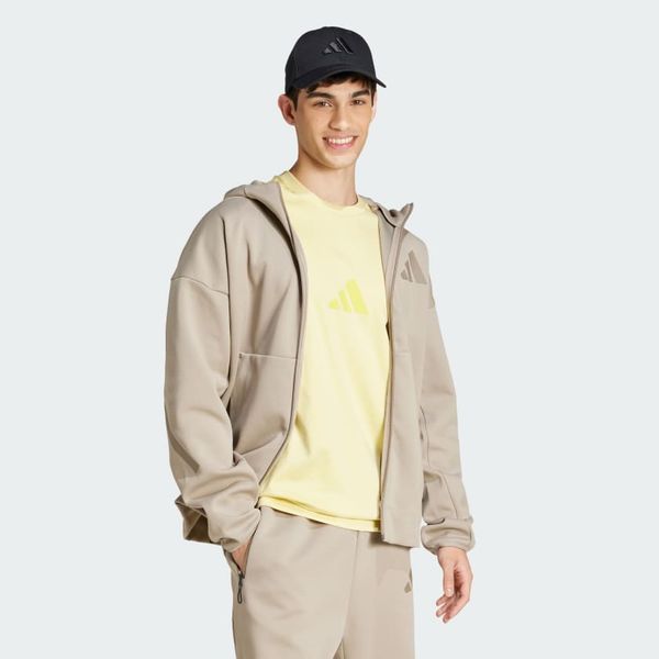  Áo Track Jacket Nam Có Mũ Khóa Kéo Dọc Thân Z.N.E. 
