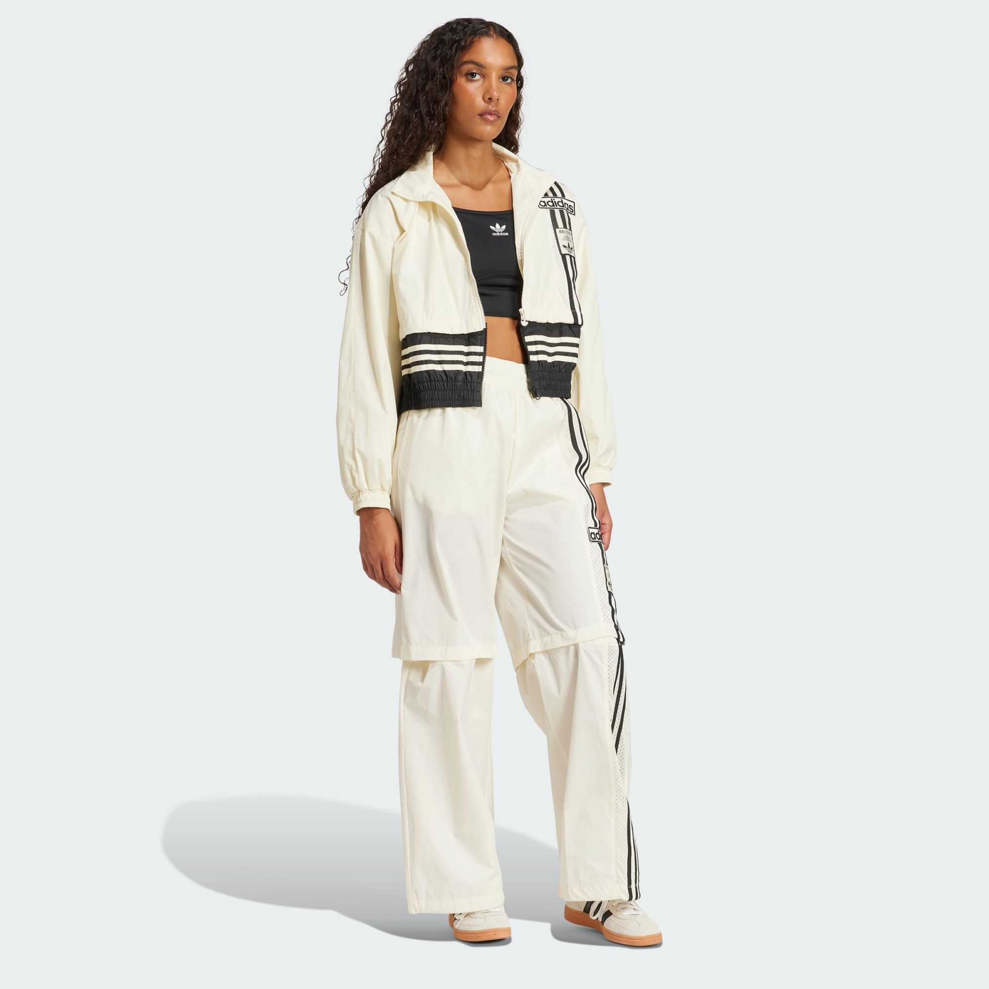  Áo Track Top Nữ 2 Trong 1 Dệt Thoi Adibreak 