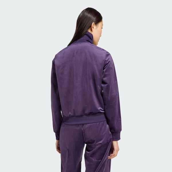  Áo Track Top Nữ Vải Nhung Adicolor 