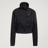  ÁO TRACKTOP NỮ DENIM 