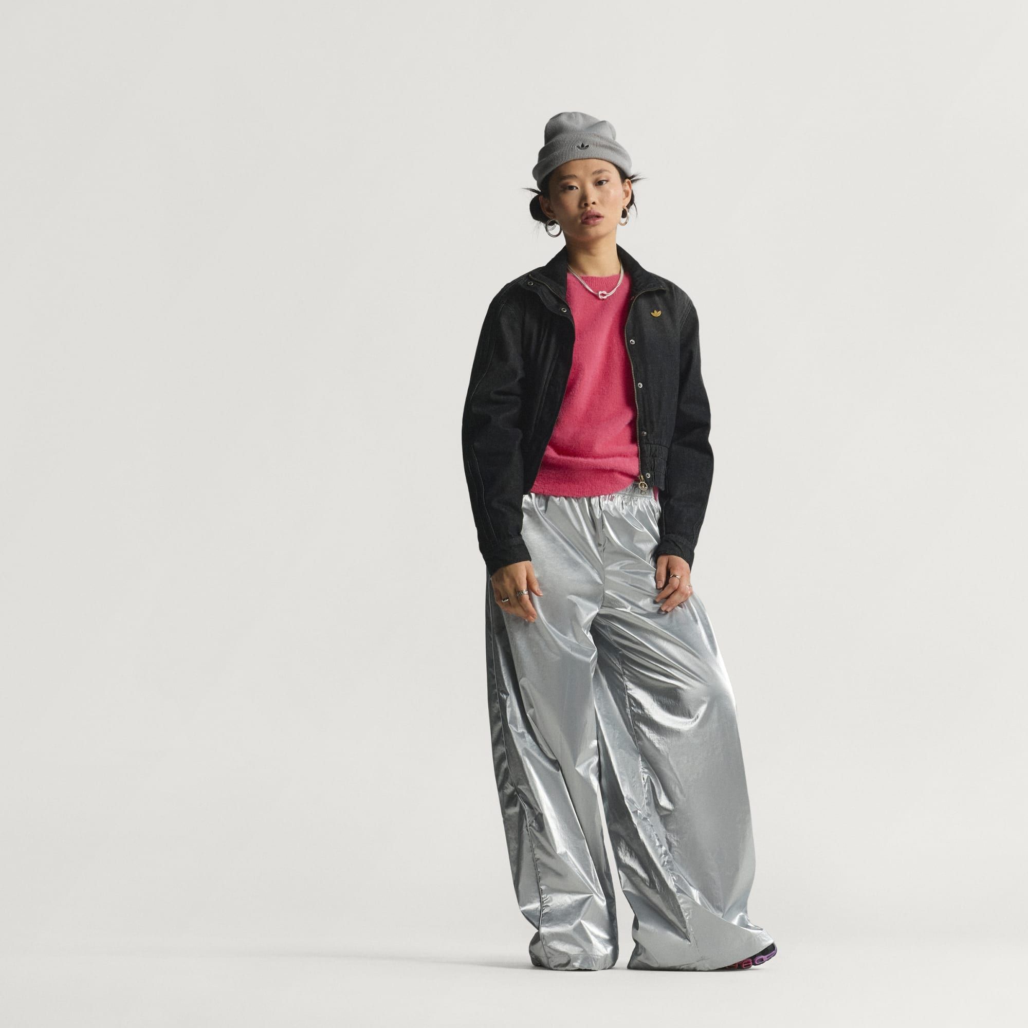  ÁO TRACKTOP NỮ DENIM 