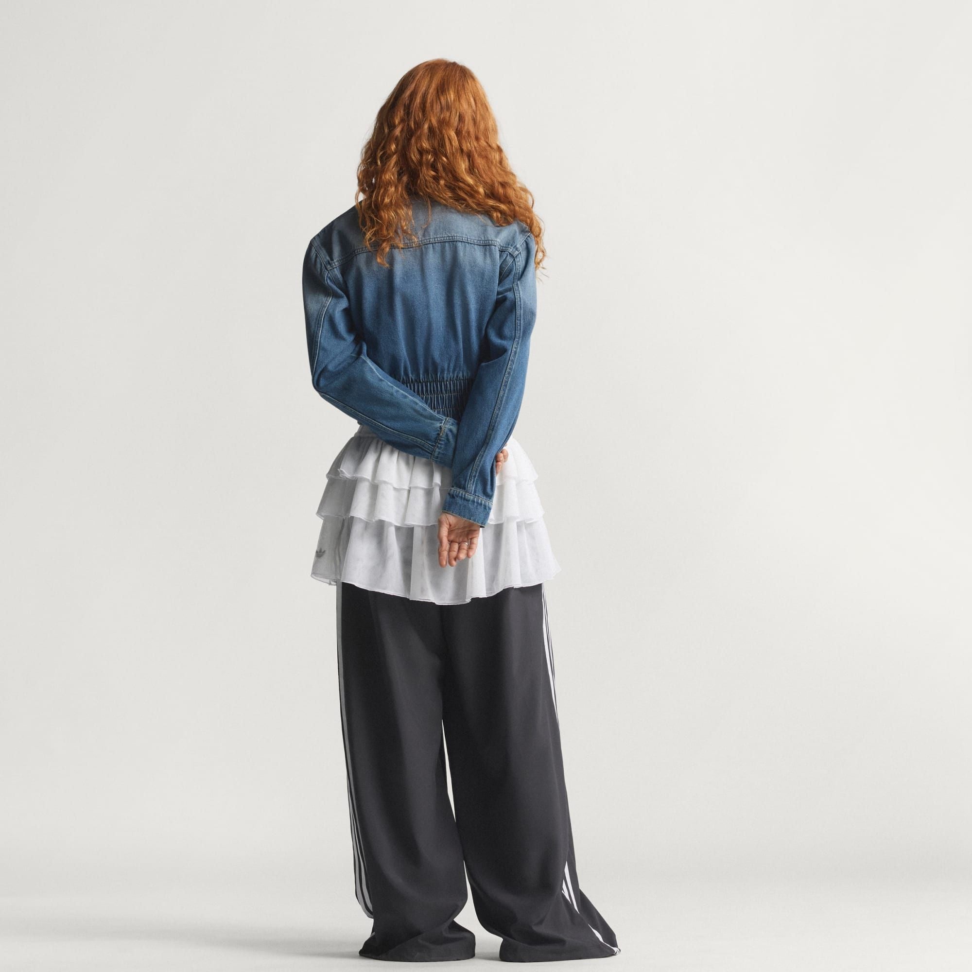  ÁO TRACKTOP NỮ DENIM 
