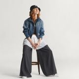  ÁO TRACKTOP NỮ DENIM 