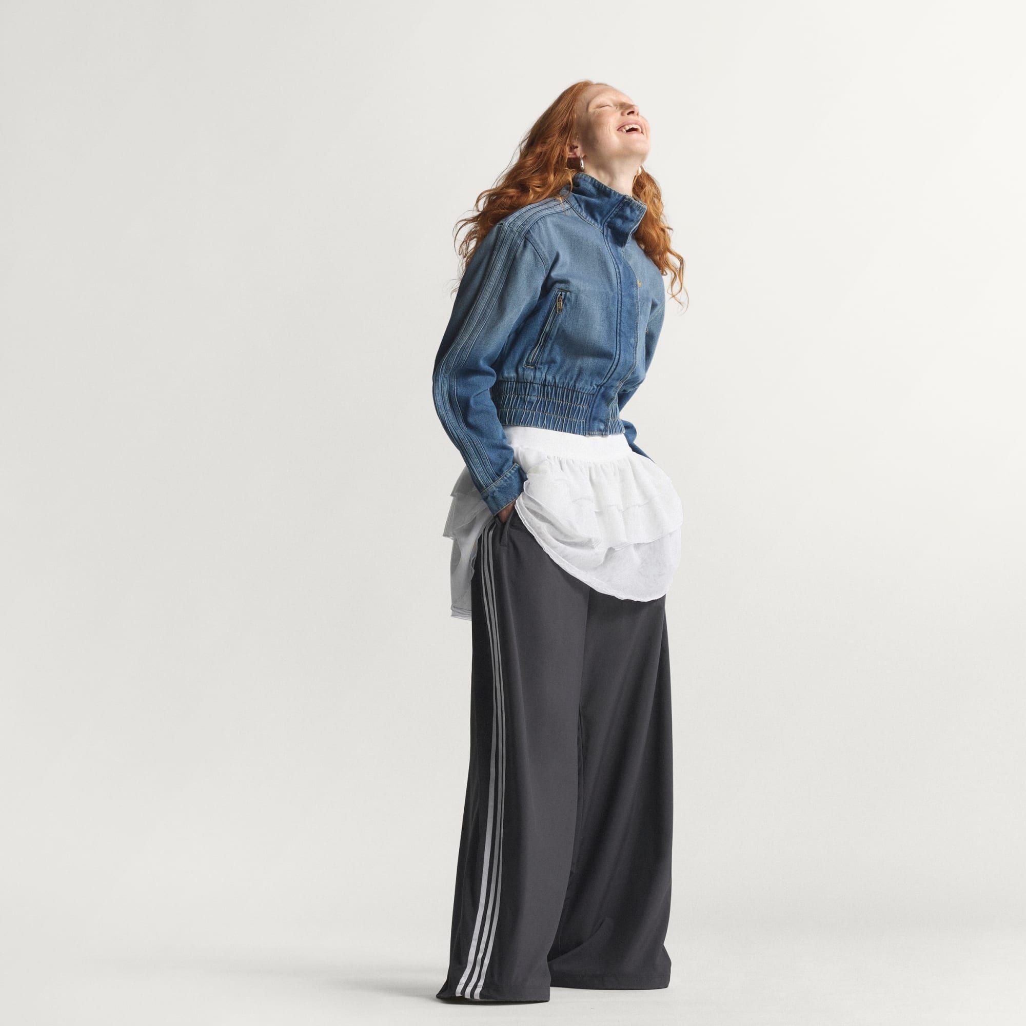  ÁO TRACKTOP NỮ DENIM 