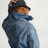  ÁO TRACKTOP NỮ DENIM 