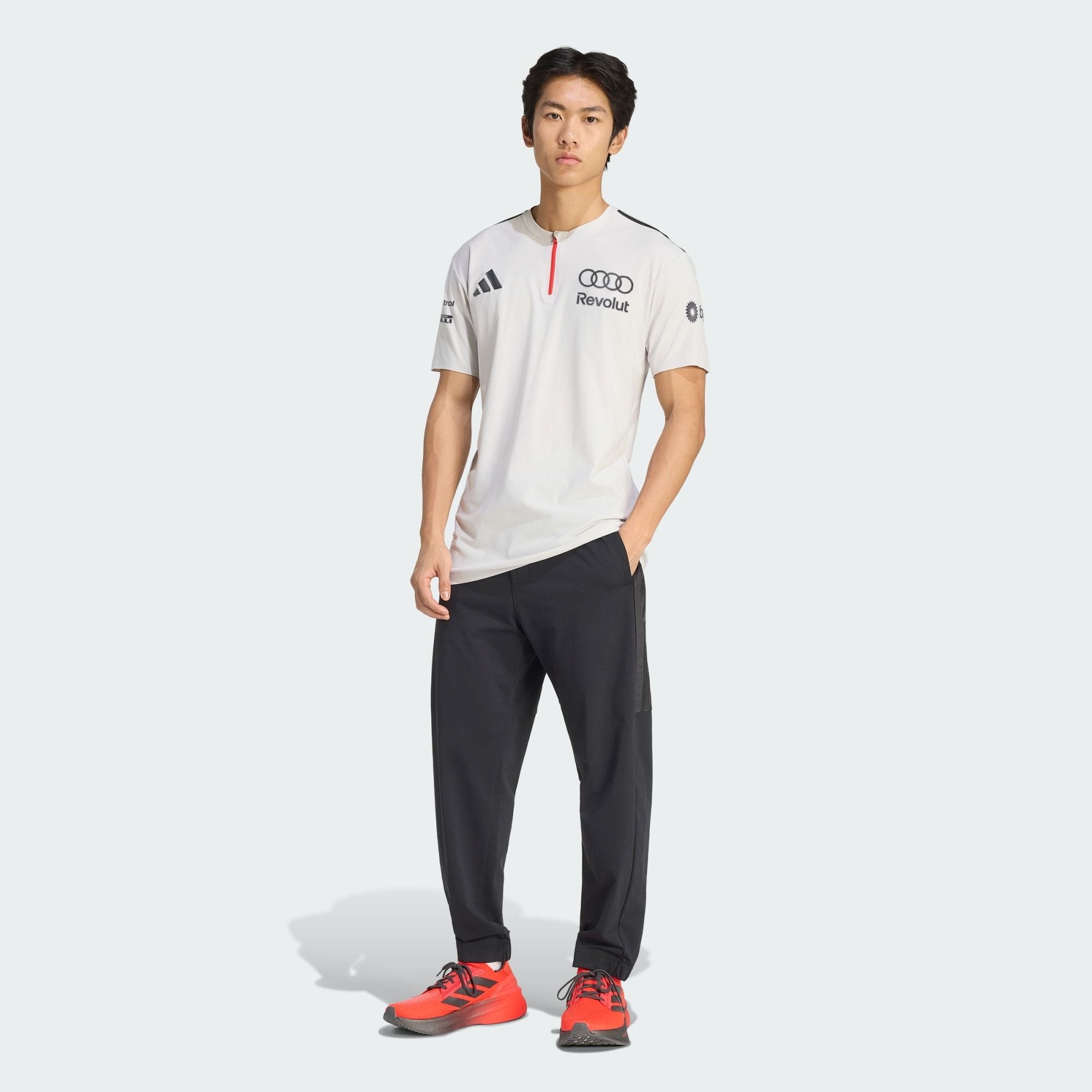  ÁO POLO NAM ADIDAS AUDI REVOLUT F1 TEAM ENGINEERS & MARKETING - KE7324 