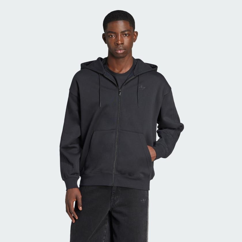  Áo hoodie Nam adidas Baggy khoá kéo 