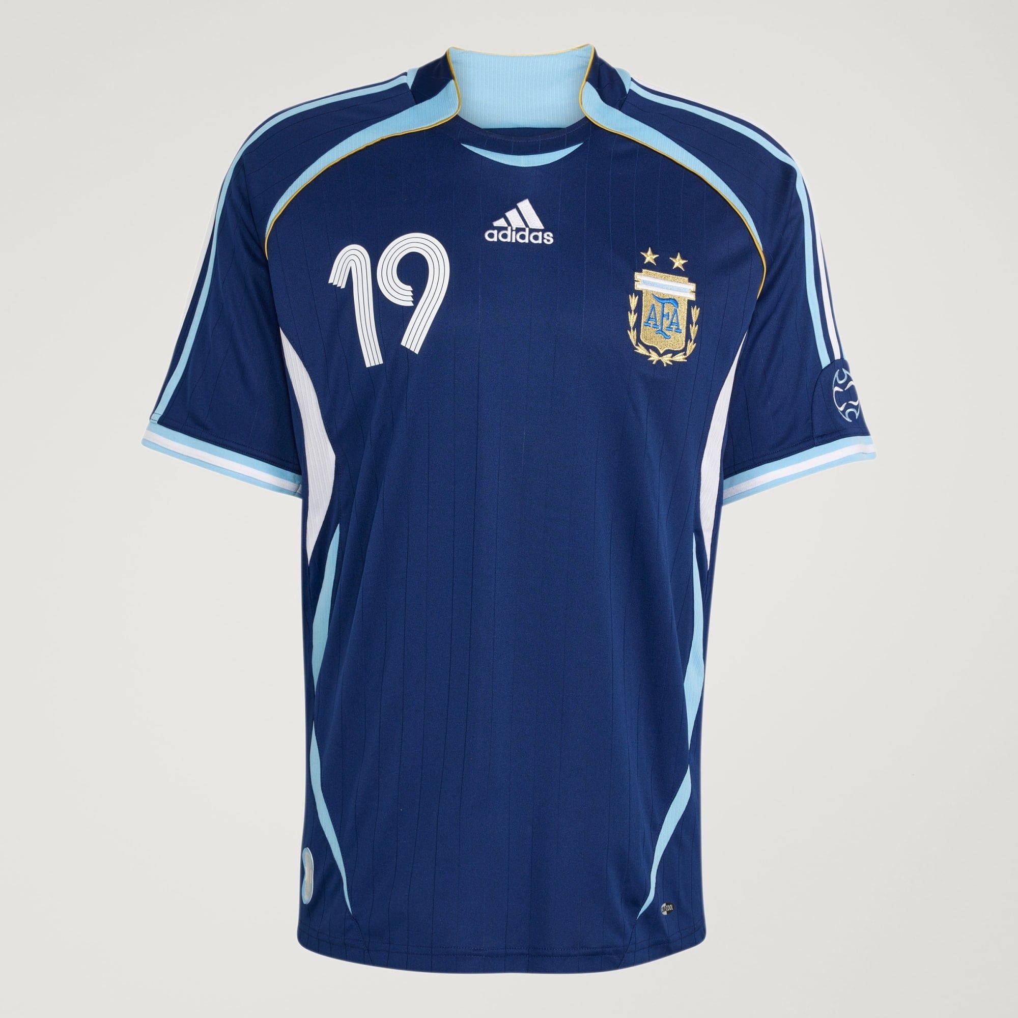  Áo Đấu Nam Sân Khách Argentina 2006 Phiên Bản Messi 