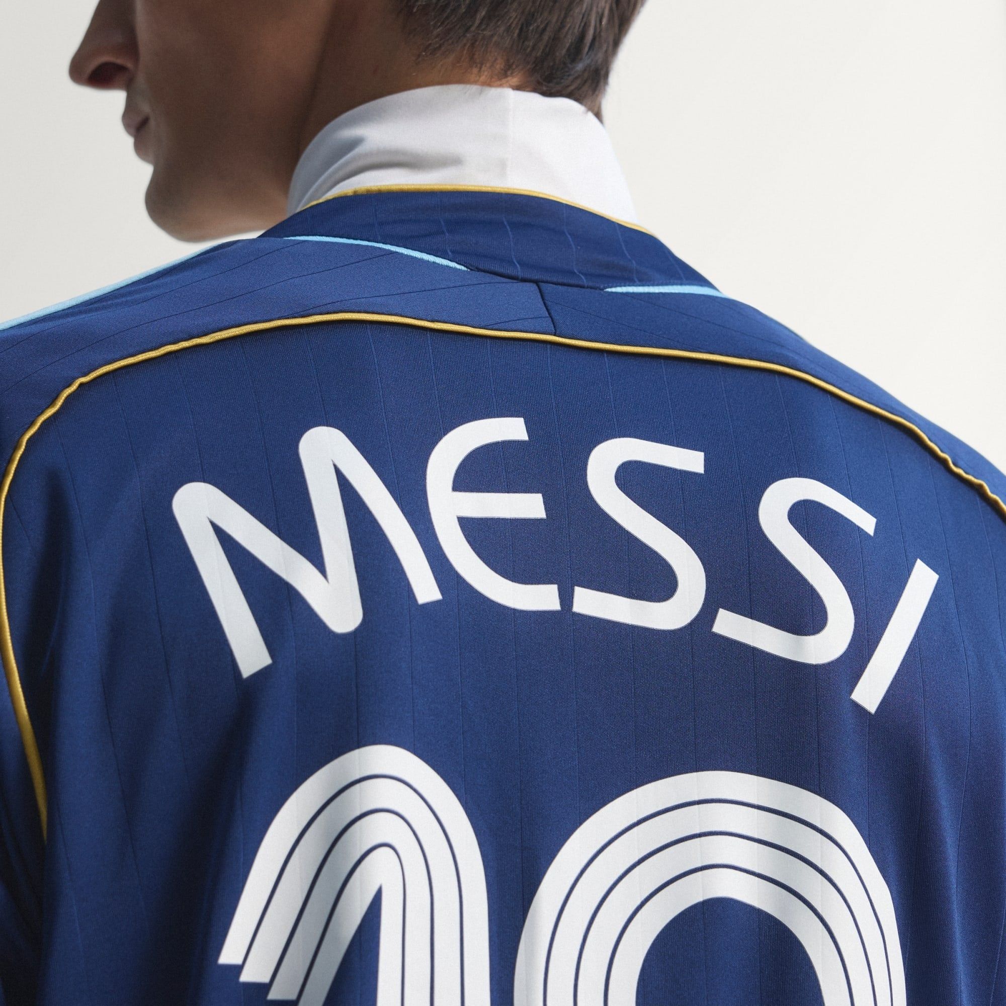  Áo Đấu Nam Sân Khách Argentina 2006 Phiên Bản Messi 