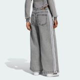  QUẦN DÀI NỮ ADIDAS DENIM PLEATS WIDE LEG PANTS - LF3777 