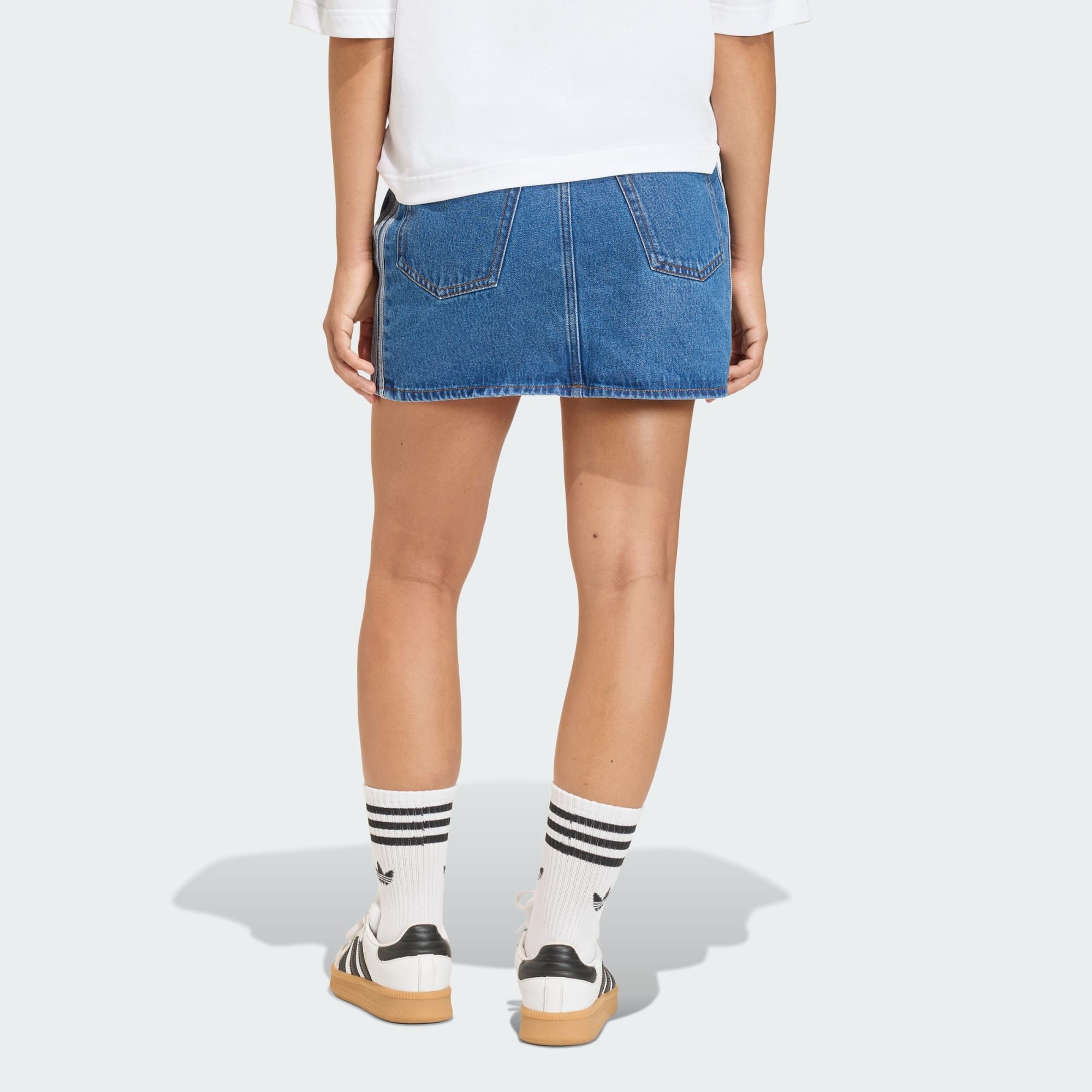  CHÂN VÁY NỮ ADIDAS DENIM 3 SỌC - KD2901 