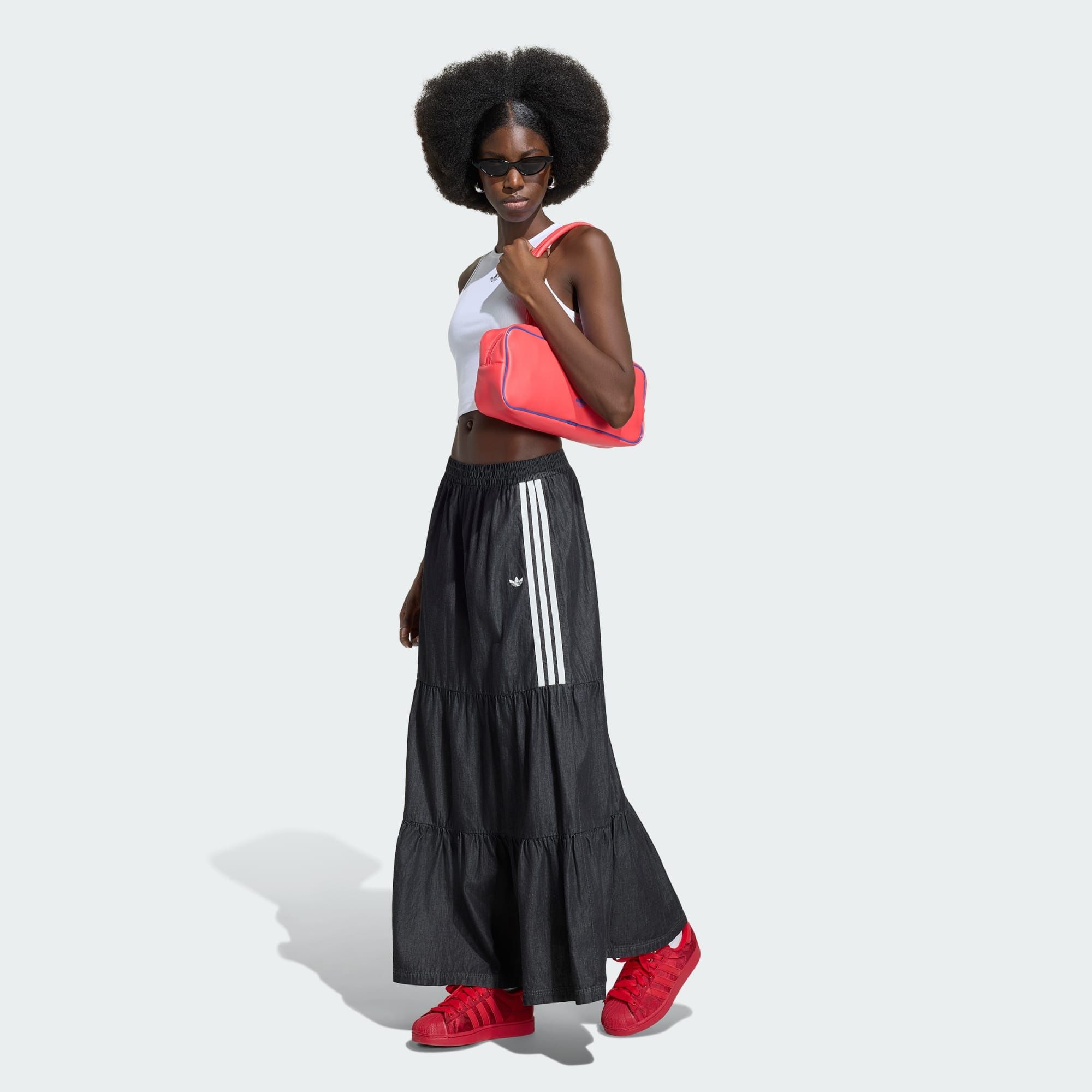  CHÂN VÁY NỮ ADIDAS DENIM ORIGINALS SUMMER GLOW -  KY8114 