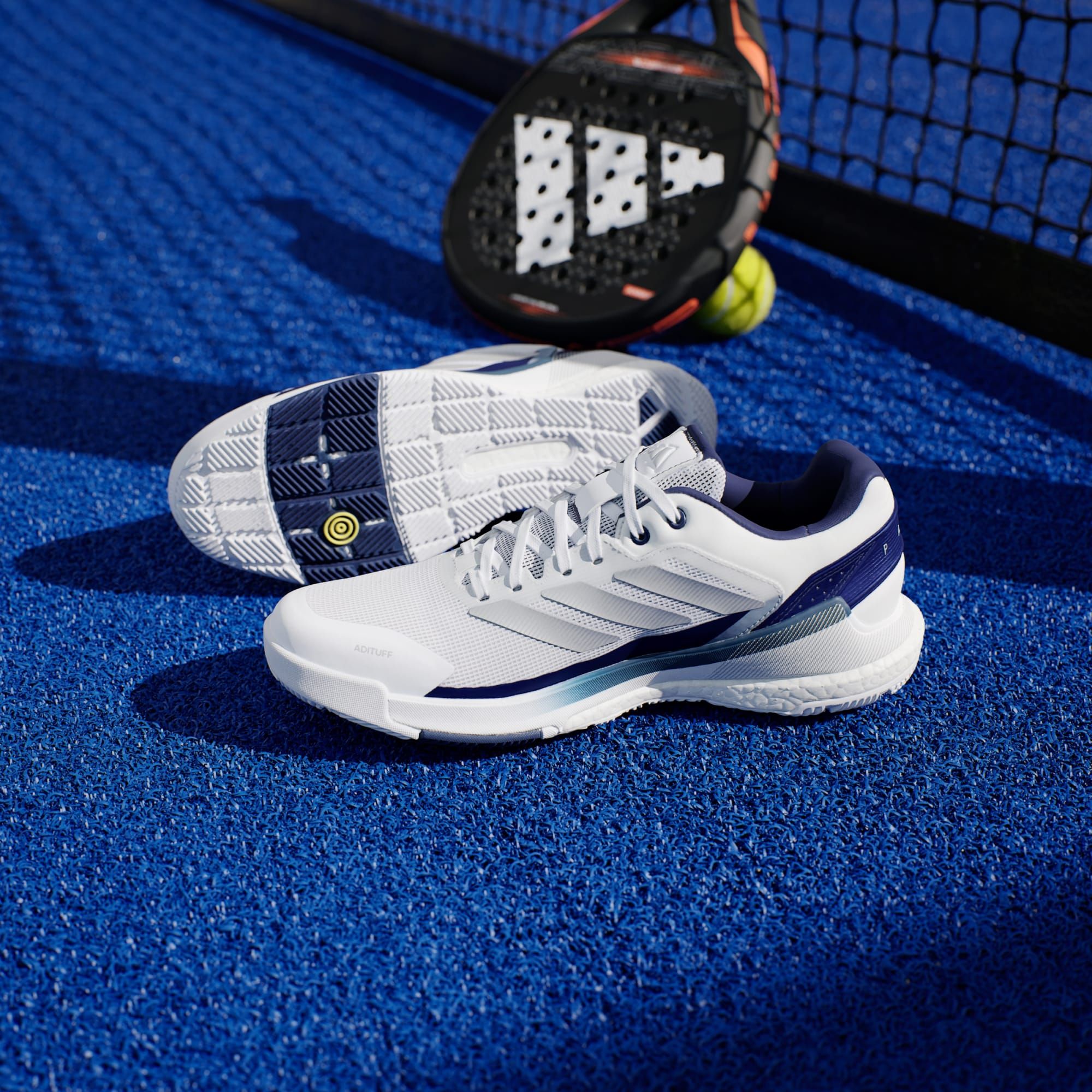  GIÀY TENNIS NAM ADIDAS CRAZYQUICK BOOST PAD - JR2124 