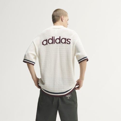  ÁO ĐẤU NAM ADIDAS CROCHET ĐAN MÓC - KR9096 