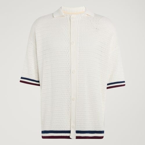  ÁO ĐẤU NAM ADIDAS CROCHET ĐAN MÓC - KR9096 