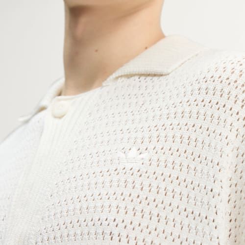  ÁO ĐẤU NAM ADIDAS CROCHET ĐAN MÓC - KR9096 