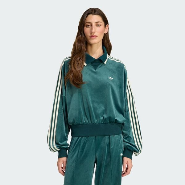  Áo Sweatshirt Nữ Nhung Dập Chìm adidas Originals X Liberty London 