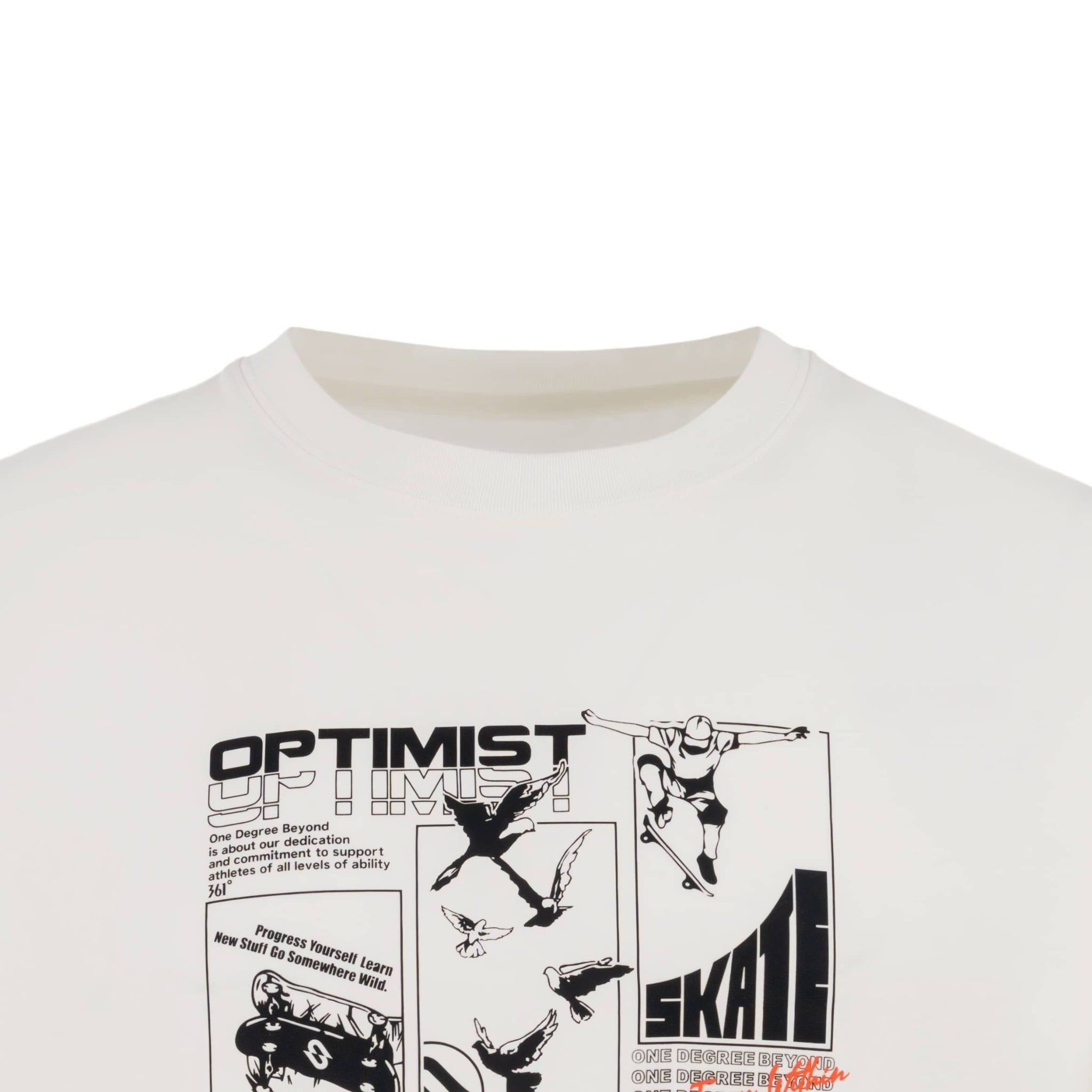  Áo T-shirt 361º Nam W552619104-1C 
