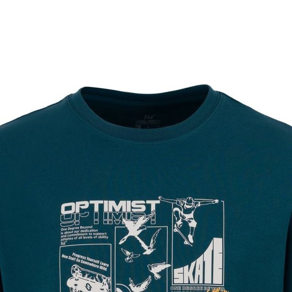  Áo T-shirt 361º Nam W552619104-4C 