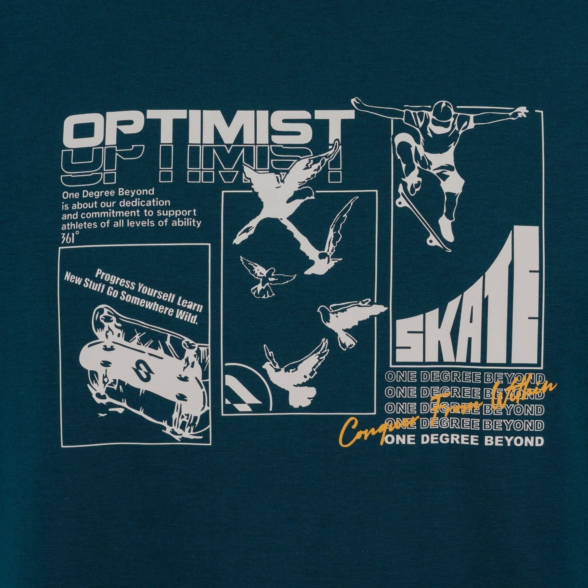  Áo T-shirt 361º Nam W552619104-4C 