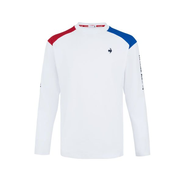  Áo dài tay le coq sportif Nam LT6SLT00MV-WH00 