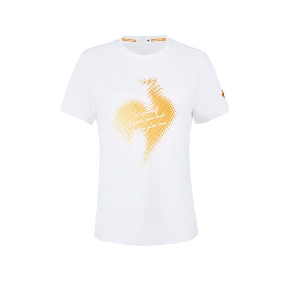  Áo Thun le coq sportif Nữ LT6SHT01LV-WH00 