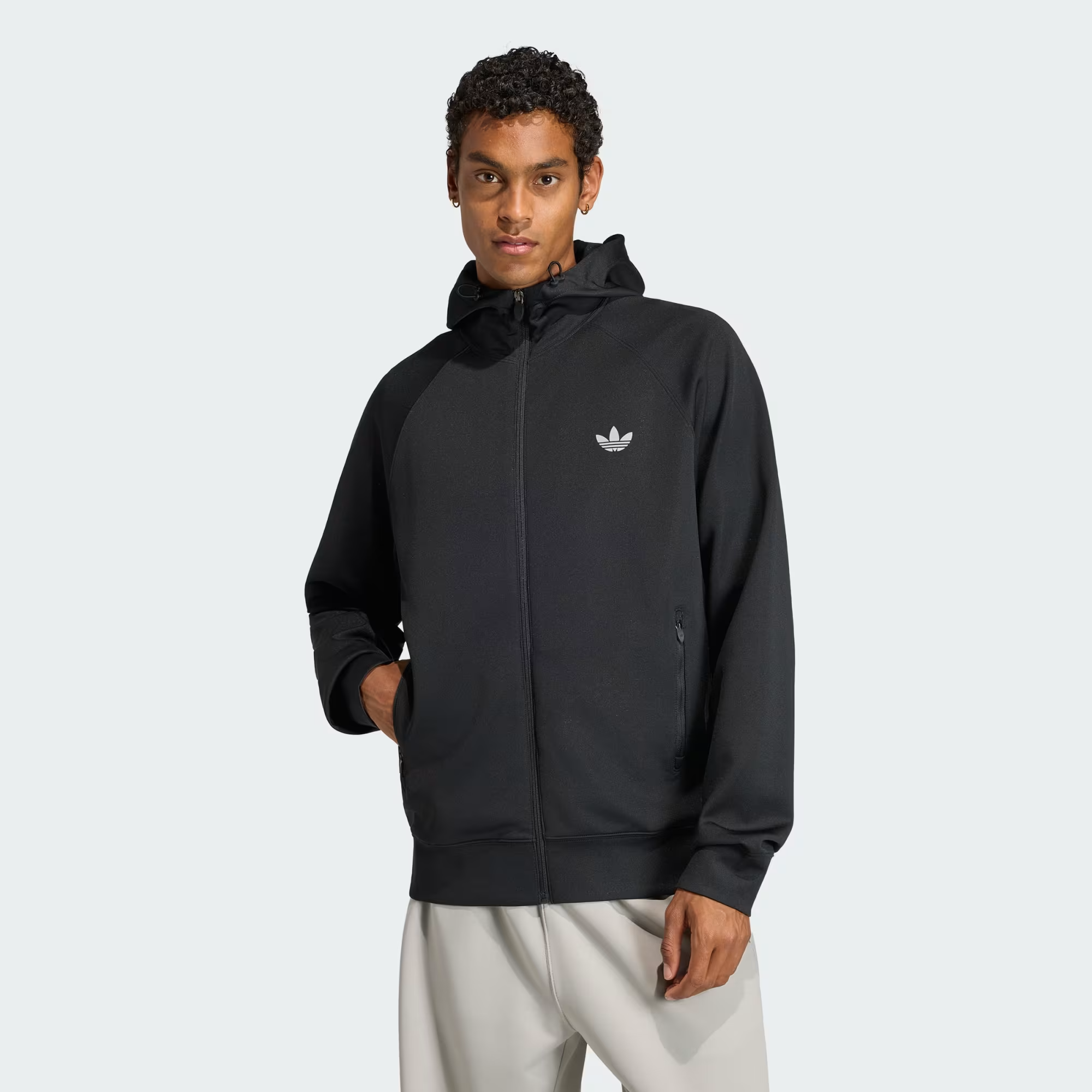  ÁO KHOÁC NAM ADIDAS TREFOIL ESSENTIALS SPACER FULLZIP - KT4620 