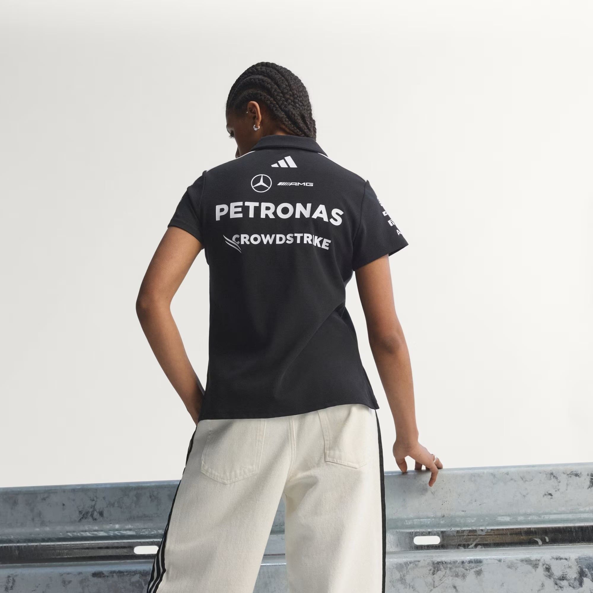  ÁO POLO NỮ ADIDAS MERCEDES - AMG PETRONAS FORMULA 1 TEAM ENGINEERS  - KE5525 