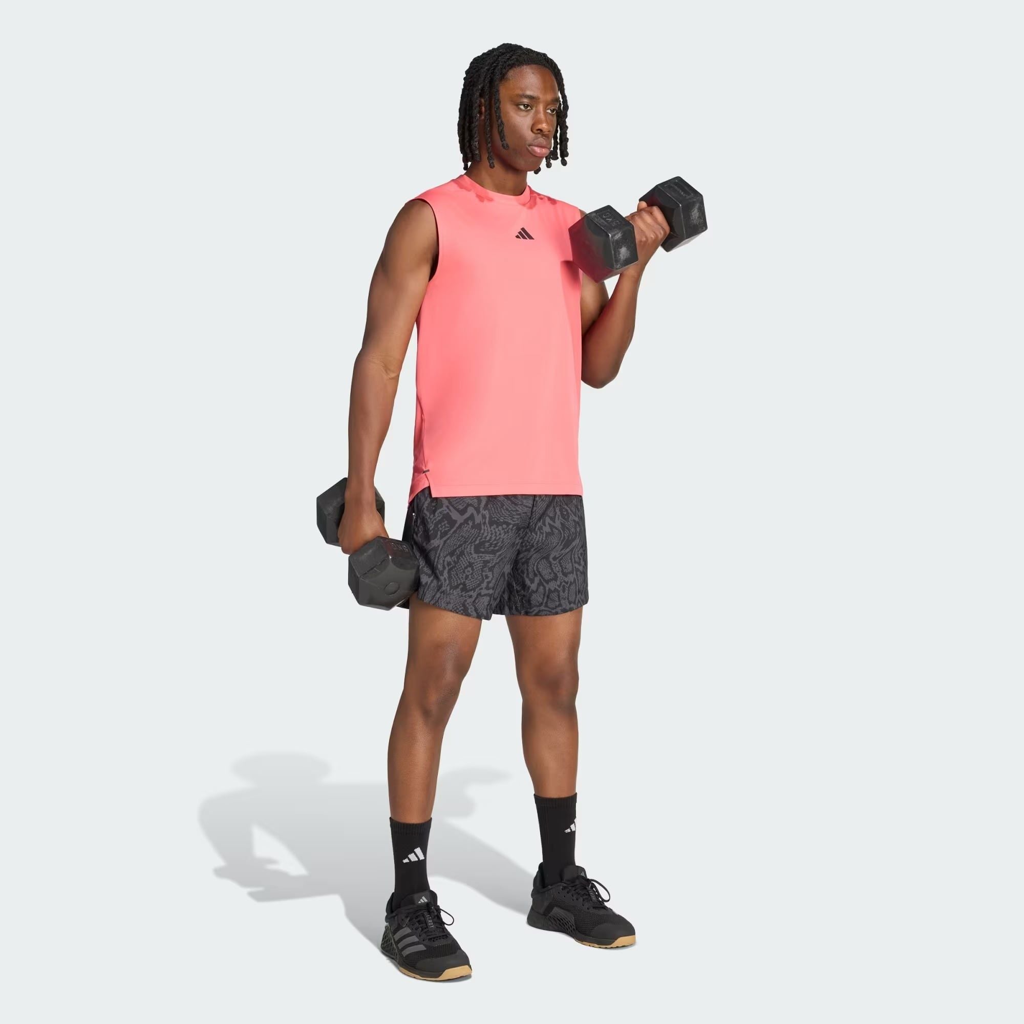  ÁO TANK TOP NAM ADIDAS 3 GẠCH D4T PRIMELIFT - KR8730 