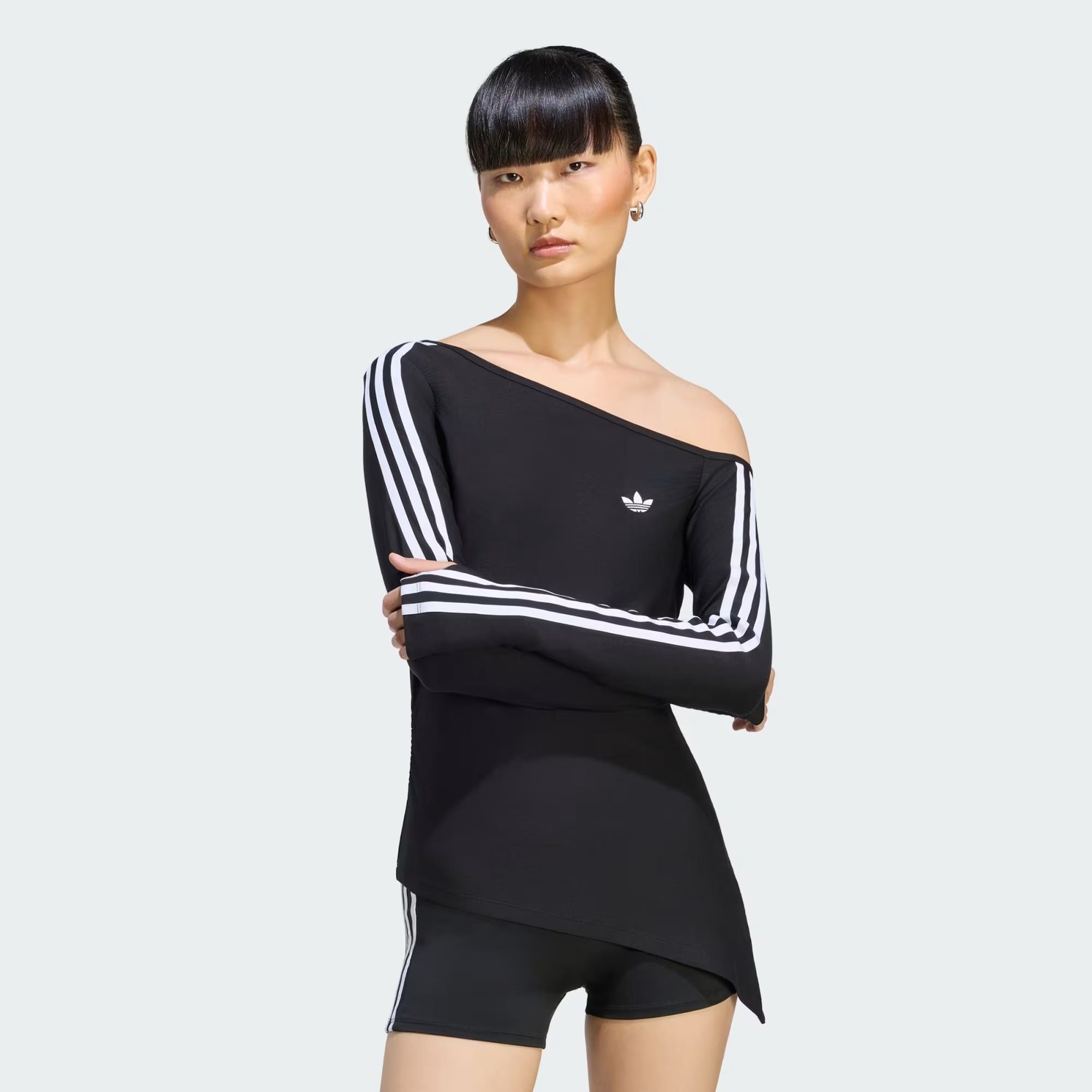  ÁO DÀI TAY NỮ ADIDAS ASYMETRIC TOP - LE8310 