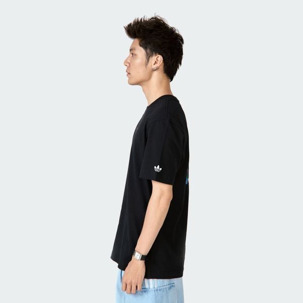  ÁO THUN NAM GFX BANH MI SG TEE - M BLACK 