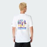  ÁO THUN NAM GFX VIET NAM TEE - M WHITE 
