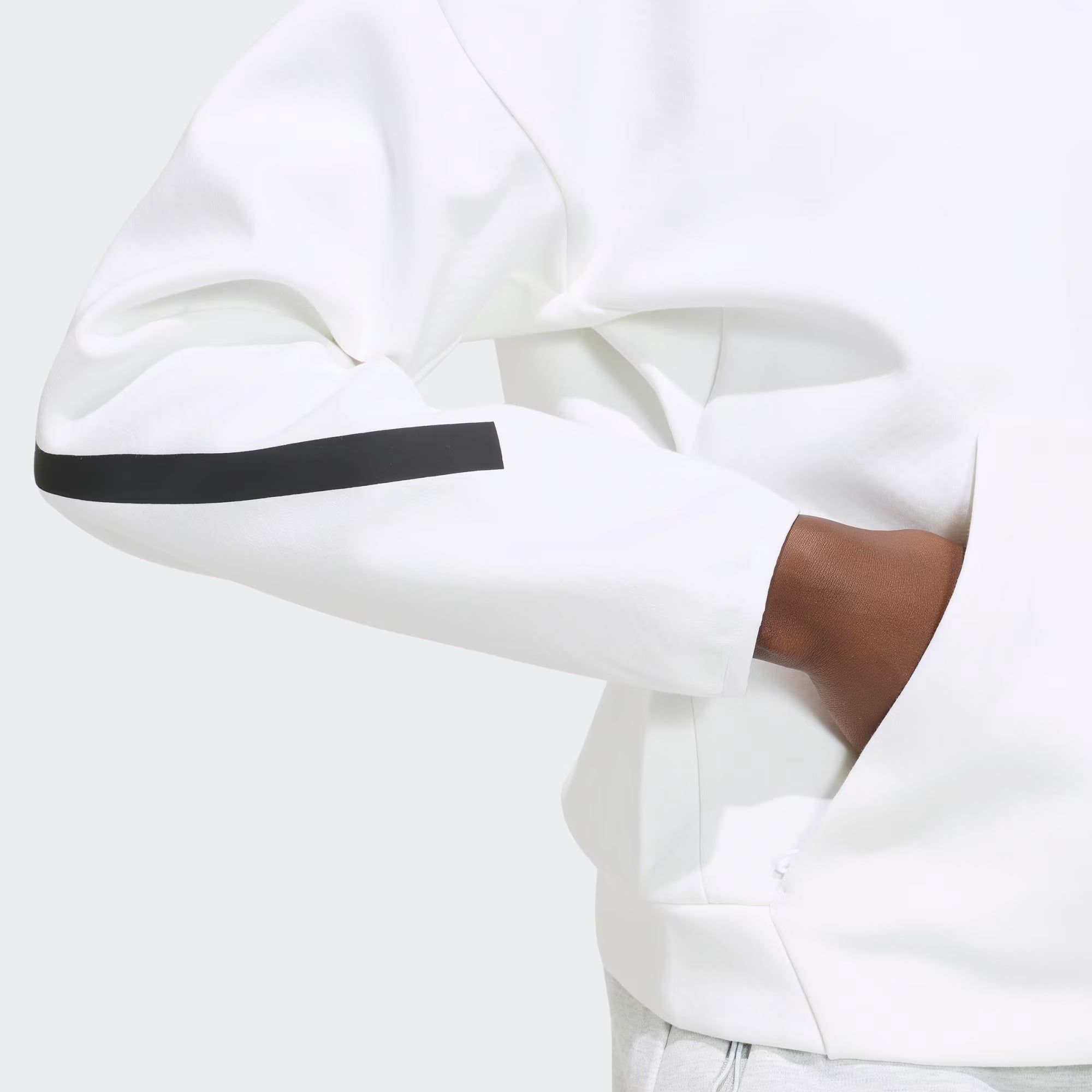  ÁO HOODIE NỮ ADIDAS KHOÁ KÉO DỌC THÂN Z.N.E. - KF6326 