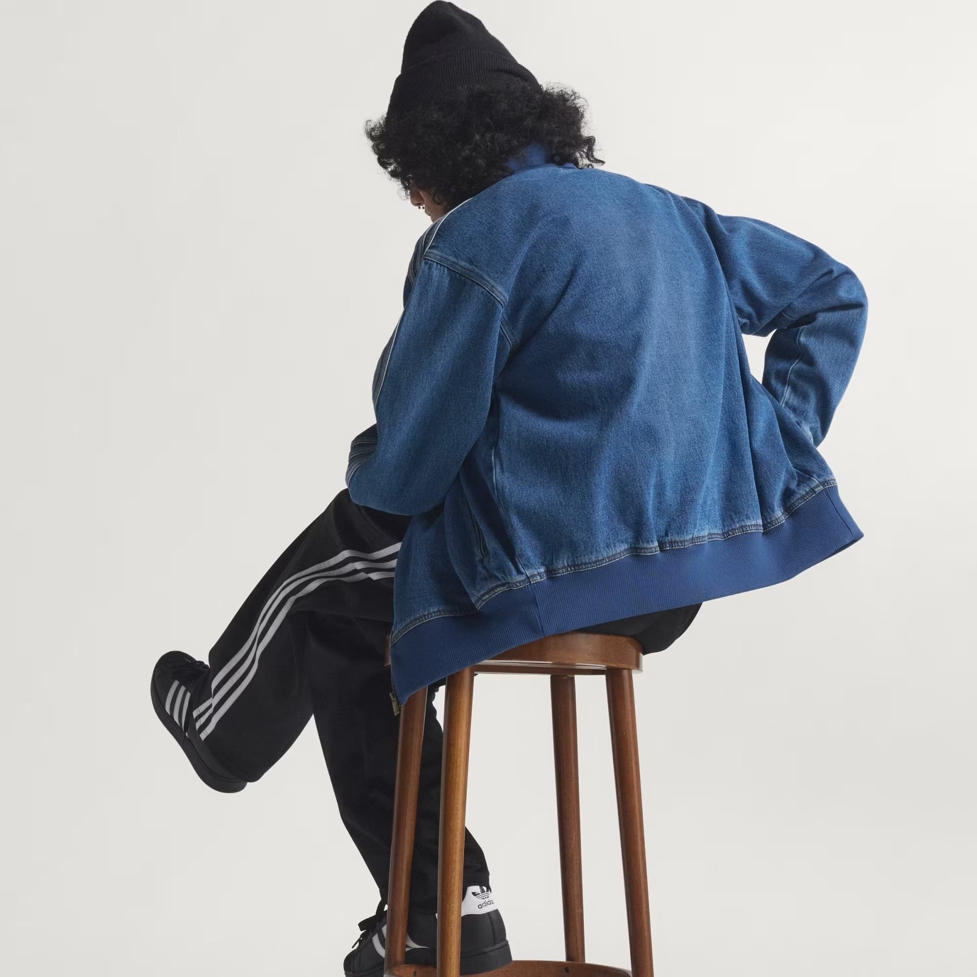  ÁO TRACK TOP NAM ADIDAS DENIM ADICOLOR FIREBIRD - KD1517 