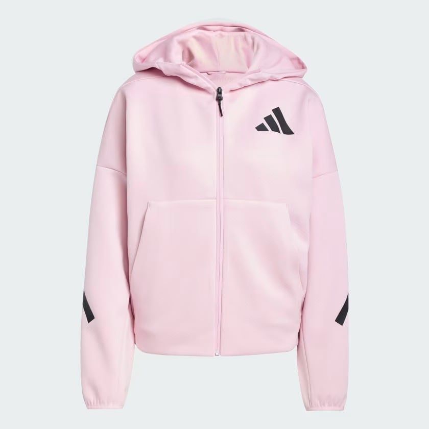  Áo Hoodie Nữ Khóa Kéo Dọc Thân adidas Z.N.E. 