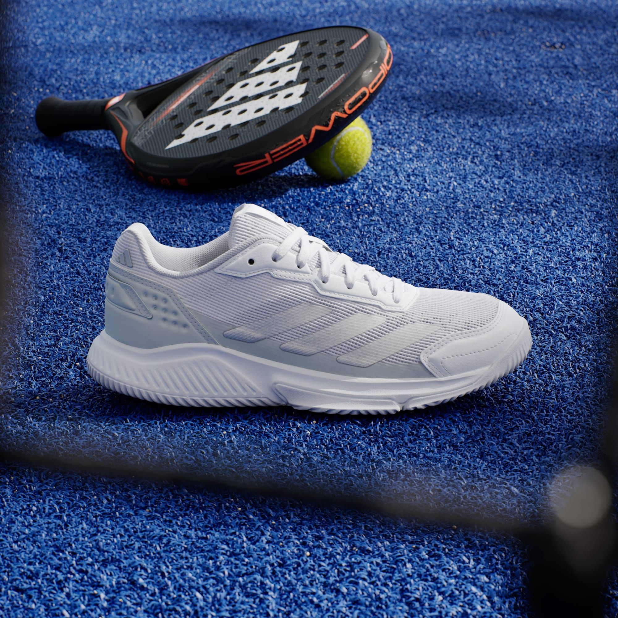  GIÀY TENNIS NỮ ADIDAS PADEL COURTQUICK - JR4658 