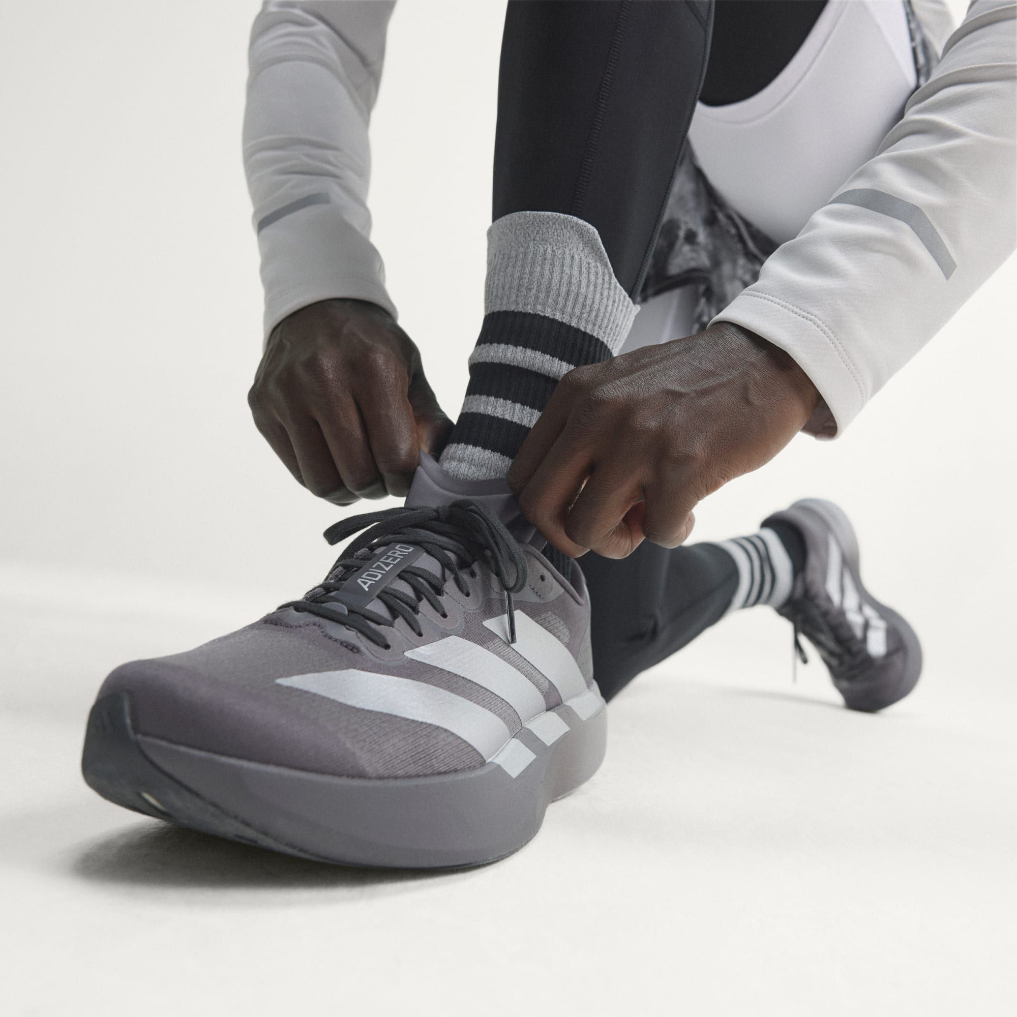  Giày chạy bộ Nam Adidas Adizero Evo Sl M - KI9874 
