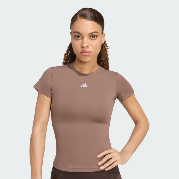  ÁO THUN NỮ ADIDAS BABY TEE 3 STRIPES STUDIO - KY8002 