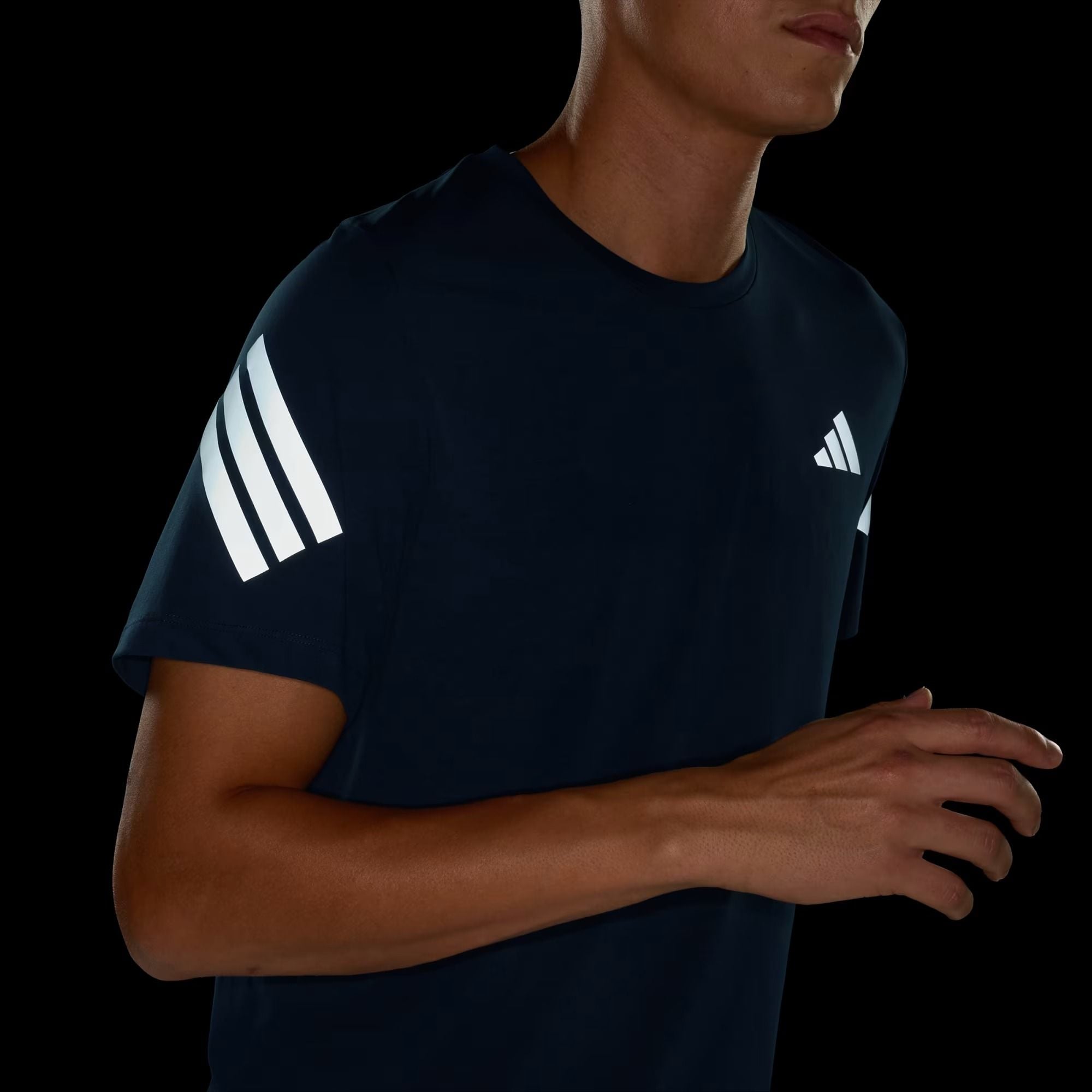  ÁO THUN NAM ADIDAS ADI365 CLIMACOOL 3 SỌC - JZ7692 