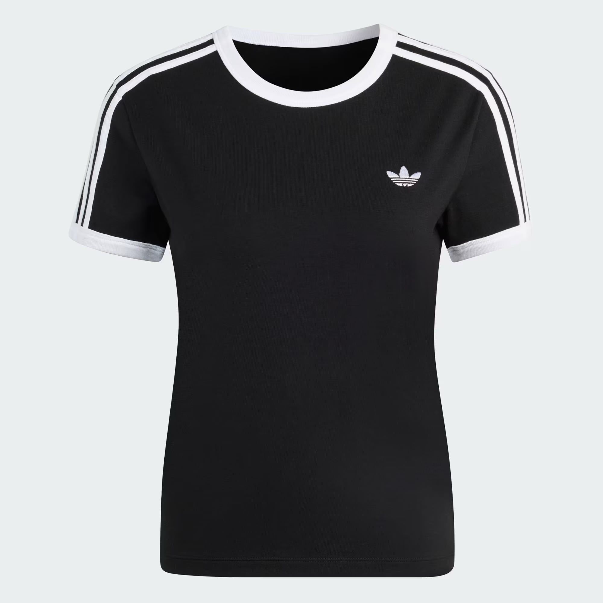  ÁO THUN NỮ ADIDAS 3 SỌC ÔM DÁNG - KD7980 