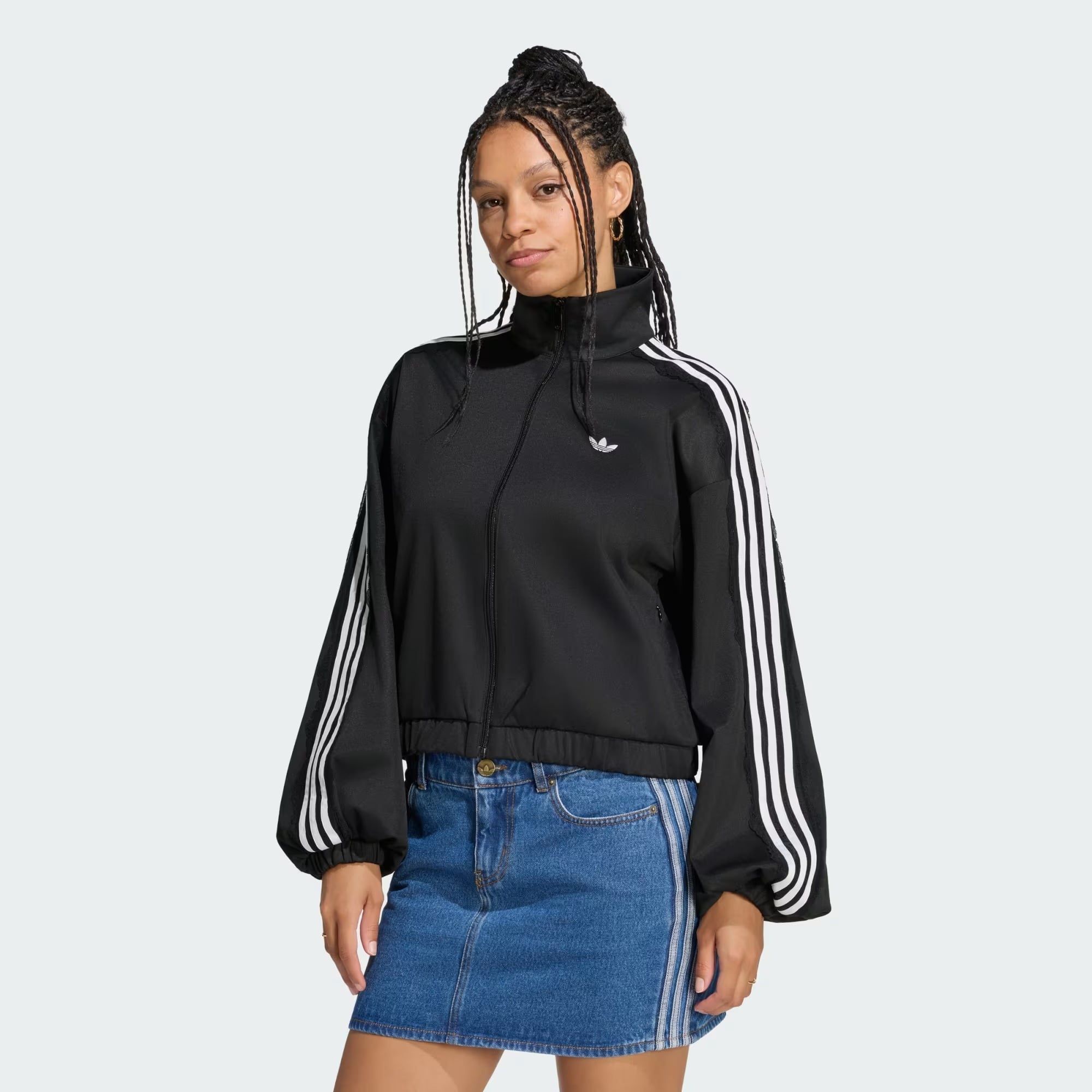  ÁO TRACK TOP NỮ ADIDAS LACE OVERSIZE - LG4279 
