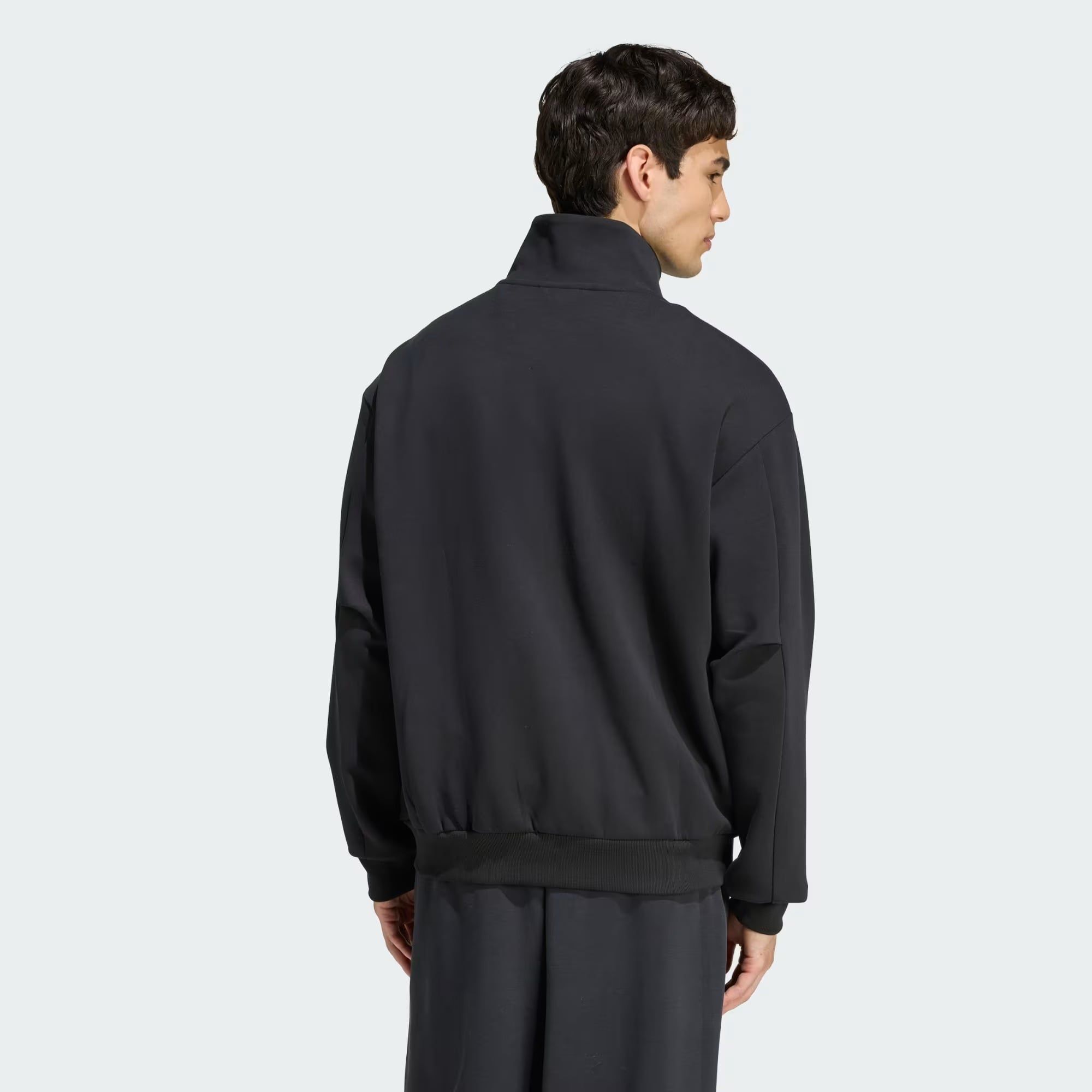  ÁO KHOÁC NỈ KHÔNG MŨ NAM ADIDAS M SL TT - KF0344 