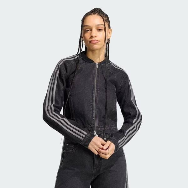  ÁO TRACK TOP NỮ ADIDAS SST DENIM - KQ6467 